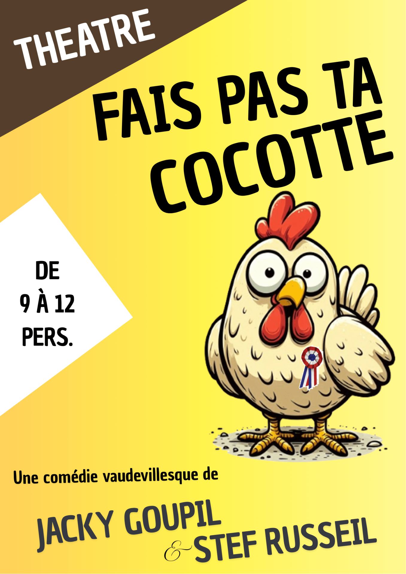 Revue de presse Fais pas ta cocotte piece de theatre stefr russeil min 1