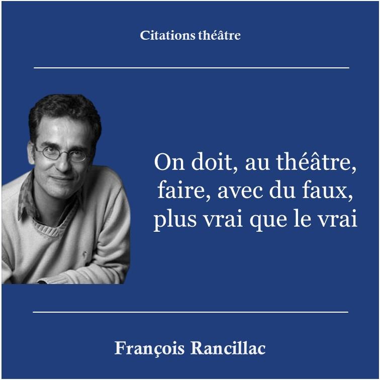 Citation Théâtre François Rancillac