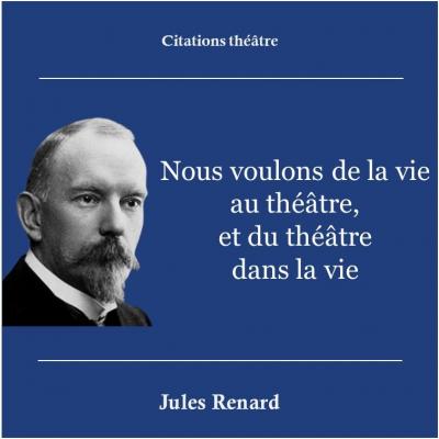 Citation Théâtre Jules Renard