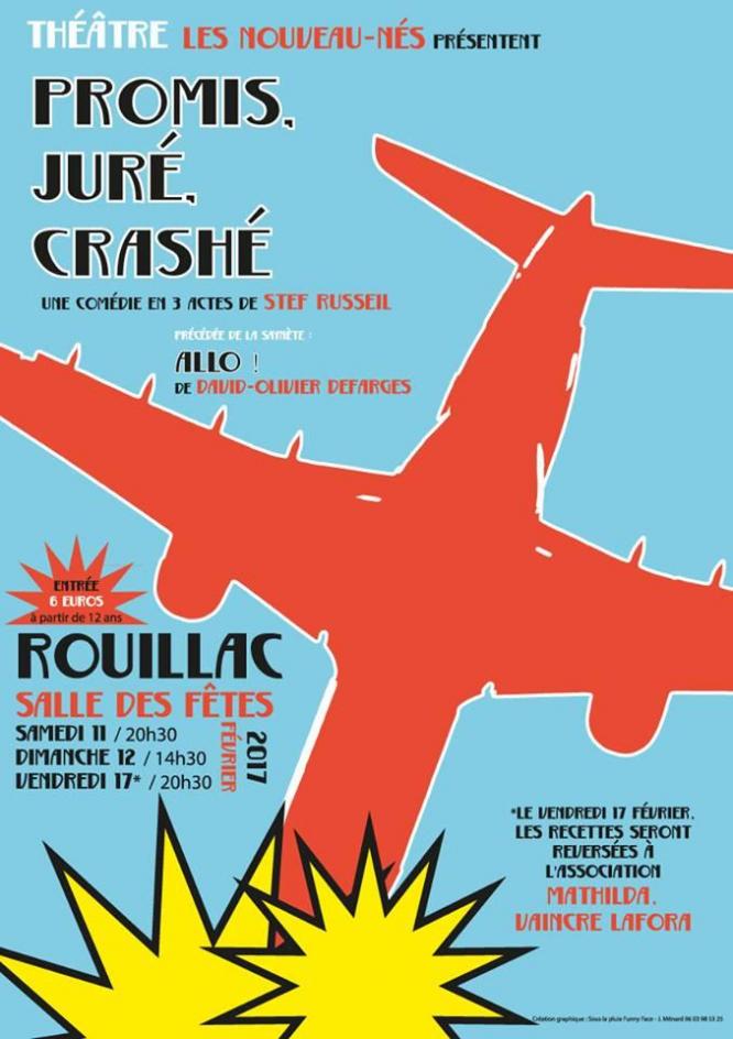 Piece de theatre stef russeil promis jure crashe 7