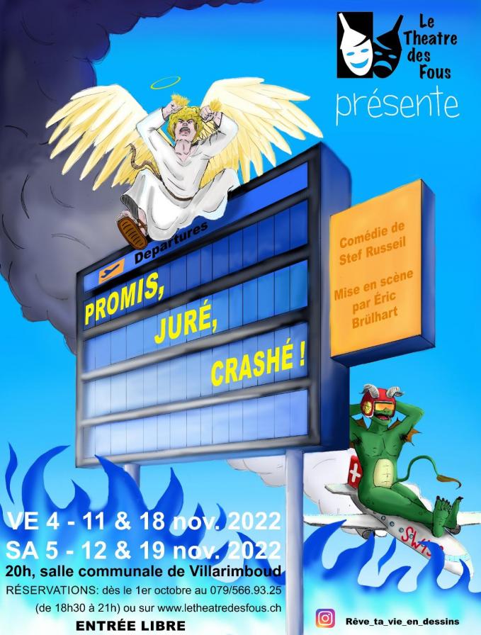 Piece de theatre stef russeil promis jure crashe 8