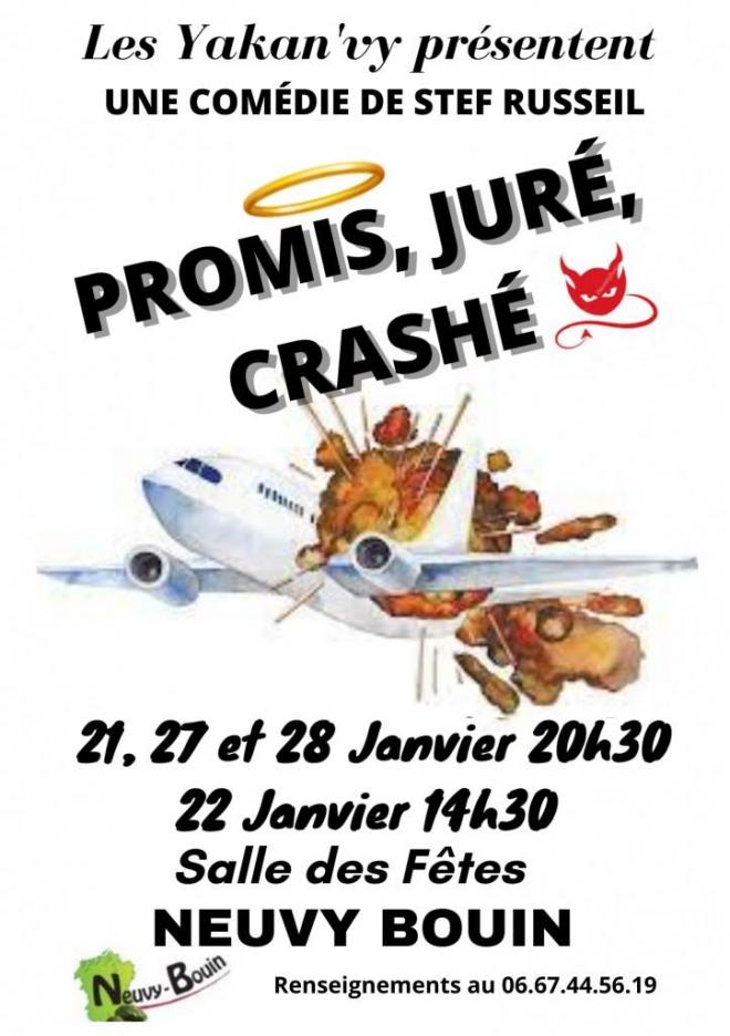 Promis jure crashe stef russeil les yakan vy