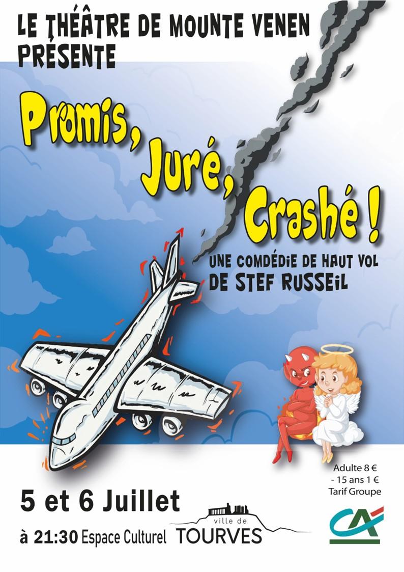 Promis jure crashe theatre stef russeil tourves affiches